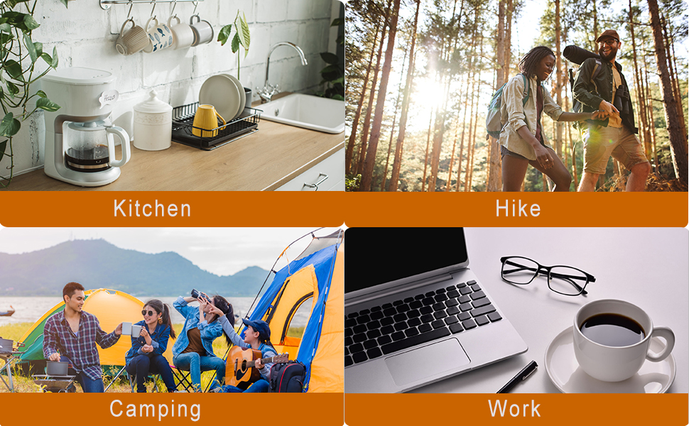 Manual Coffee Bean Grinder, Stainless Steel Burr Hand Coffee Grinder, Hand Coffee Mill with