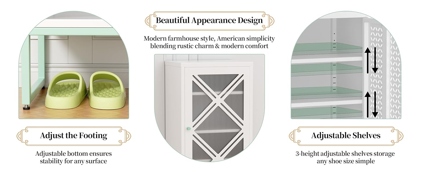 cabinet with adjustable shelves