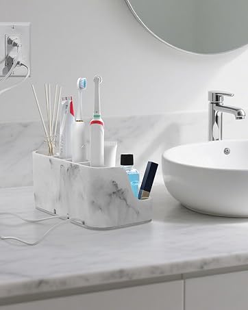 Toothbrush and Toothpaste Holder
