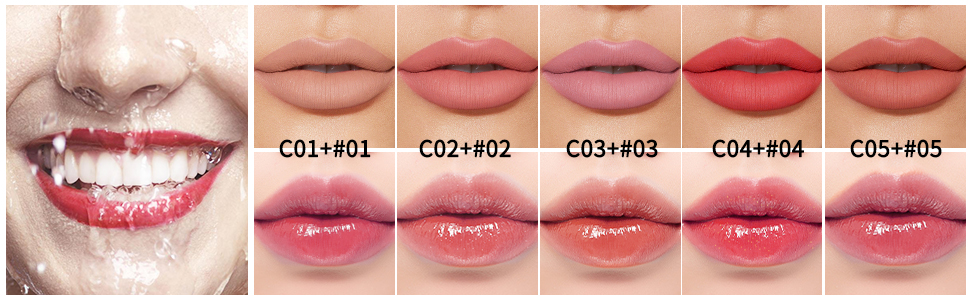 plumping lip gloss matte lip crayon lipstick