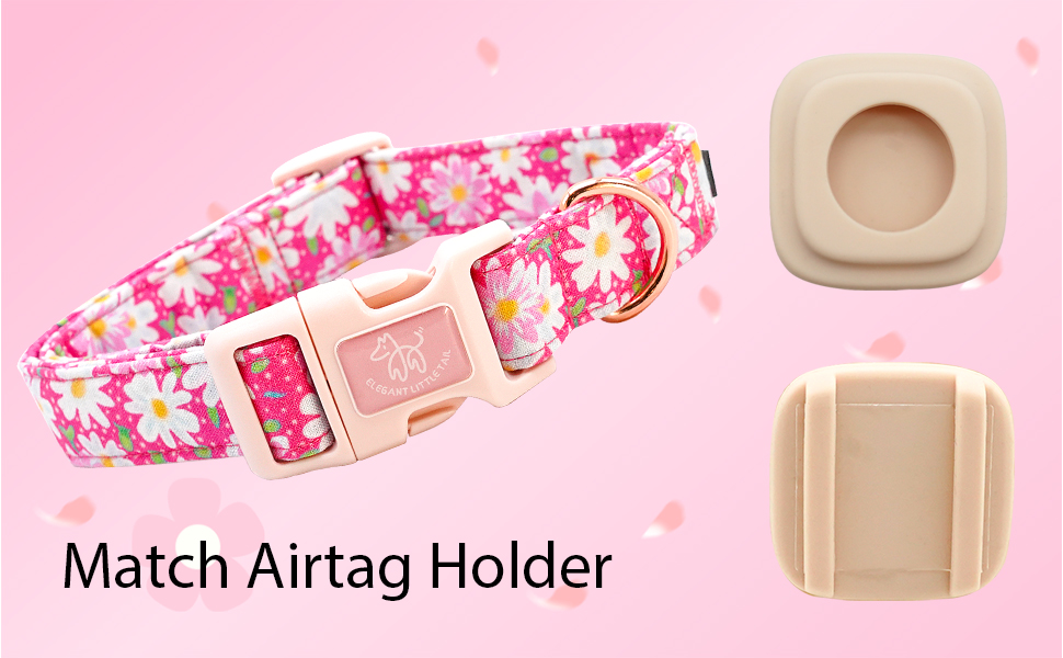 pink dog collar