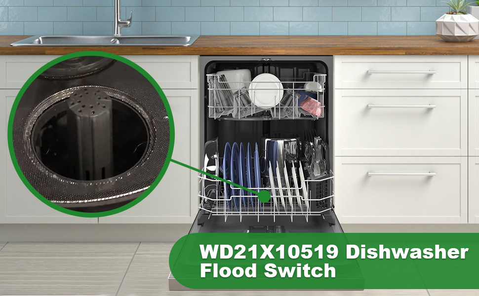 New WD21X10519 Dishwasher Flood Switch Asm Replacement