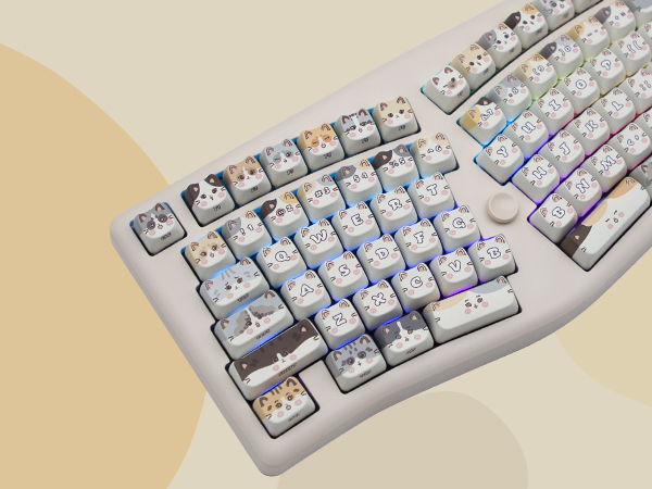 Amazon | OUSEITECH LEOBOG A75 アリスレイアウトキーボード