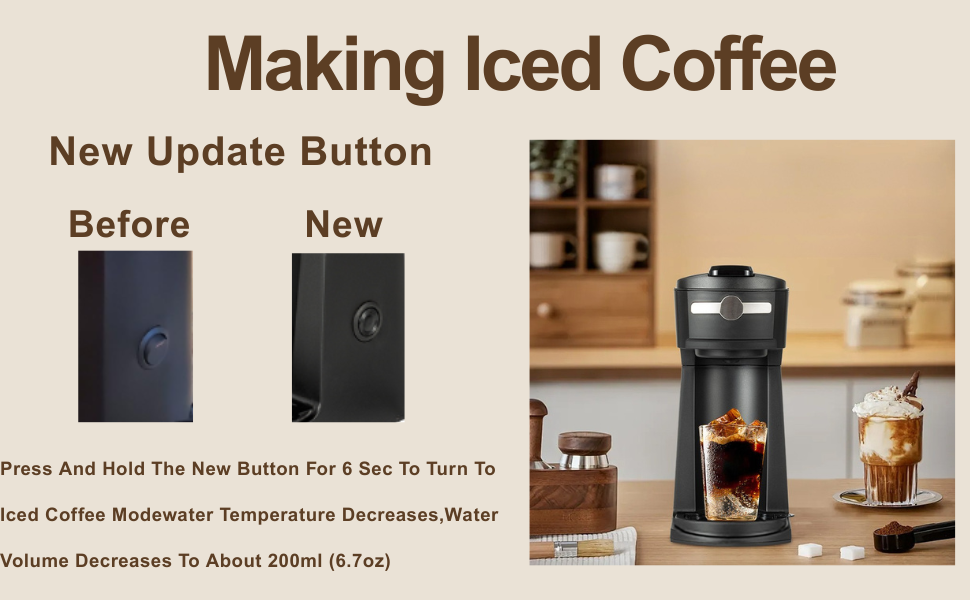 Iced coffee maker