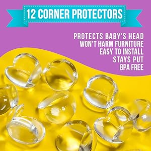 child safety, corner protectors for furniture, baby bumper, babyproofing house, corner covers