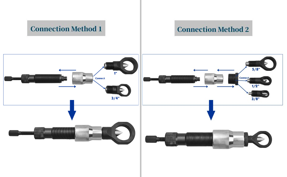Prokomon Heavy Duty Metal Hydraulic Nut Splitter Set Bolt