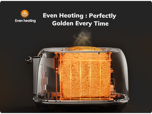 Amazon.com: Keenstone Smart Touch Screen Toaster 2 Slice