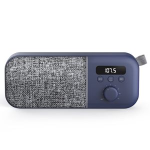 Radio portátil, radio fm, radio PLL, radio con pantalla, radio con batería, radio altavoz, radio con