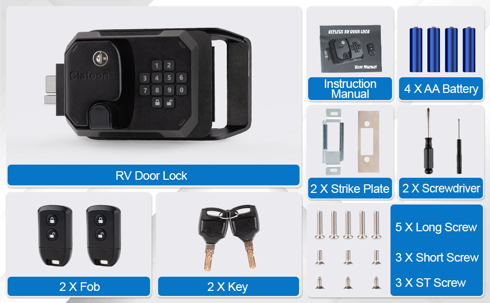 camper door lock