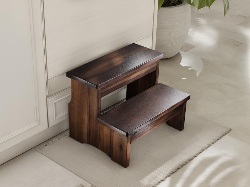 wooden step stool
