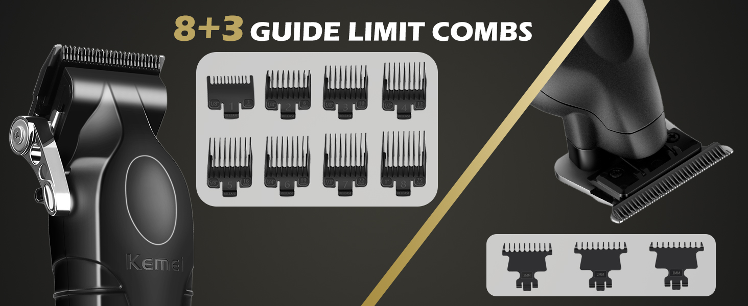 8+3 Guide Limit Combs