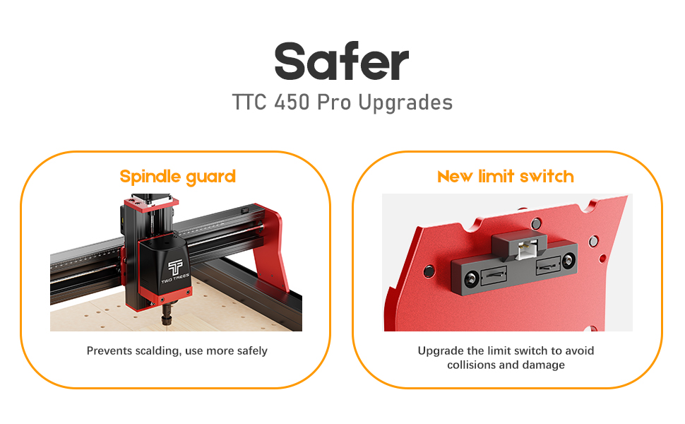 3-Axis CNC Router Machine TTC450 Pro for Woodworking