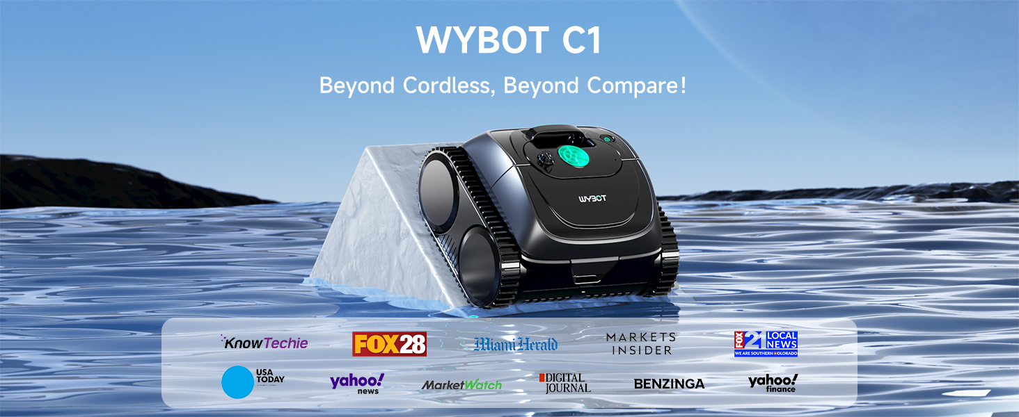 WYBOT C1 Cordless Pool Vacuum