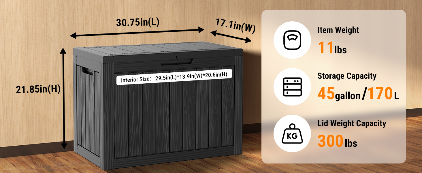45 Gallon Dimensions & Parameters