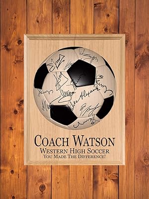 Custom Soccer Coach Sign