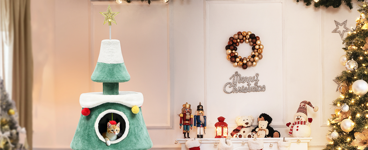 Christmas Cat Tree