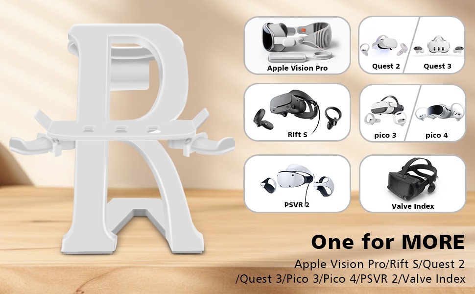 White Vr stand