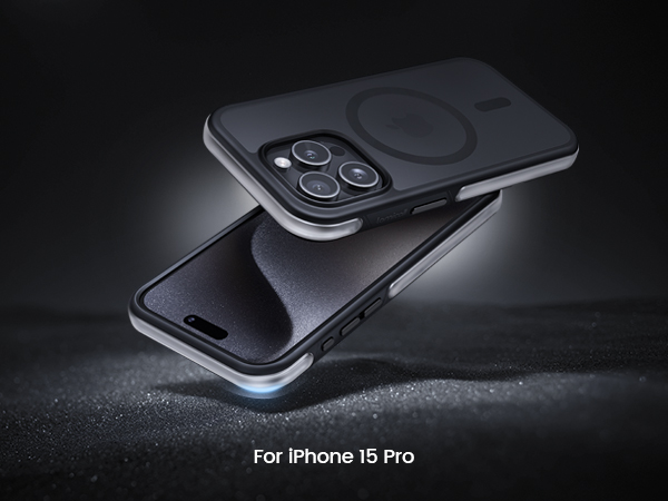 23-8★Lamicall iPhone 15 Pro ケース ブラック Amazon.co.jp: 【Magsafe対応】2023 Lamicall iPhone 15 Pro