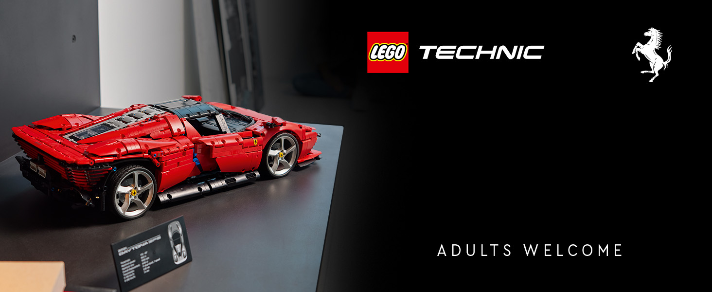 42143_Premium A+ LEGO Technic Ferrari Daytona SP3 promo