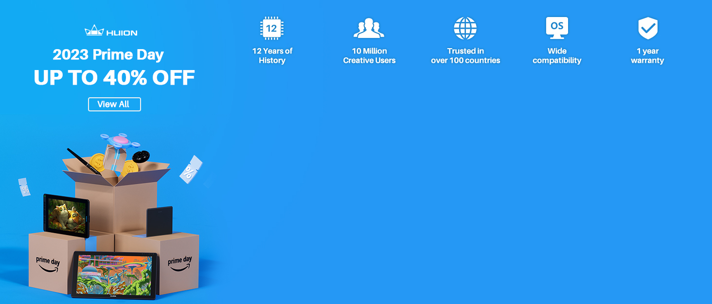 Amazon.in Buy HUION HS64 Graphics Drawing Tablet BatteryFree Stylus