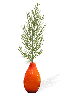 50 Pcs Artificial Pine Branches