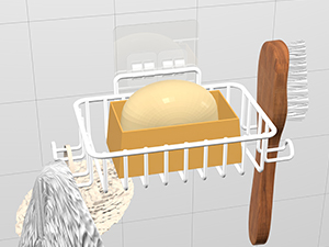 TONLEA 浴室用ラック 収納ラック