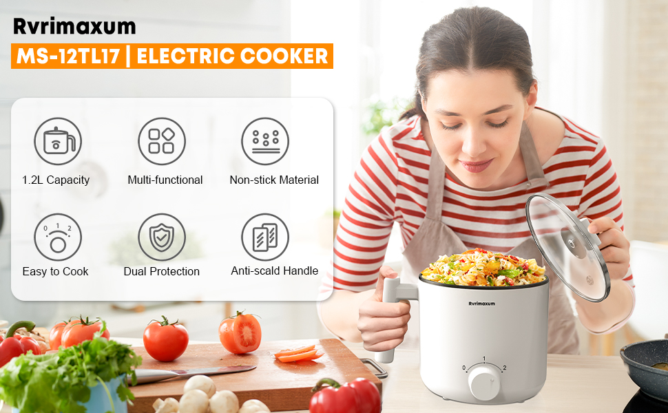 rvrimaxum electric hot pot