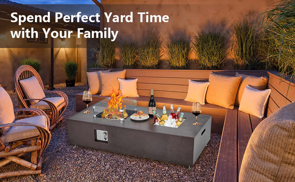 Propane Firepit Table