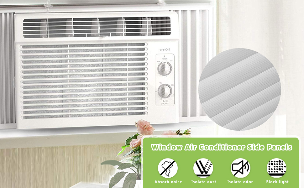 Longzhuo Window Air Conditioner Side Panels,Window AC Unit