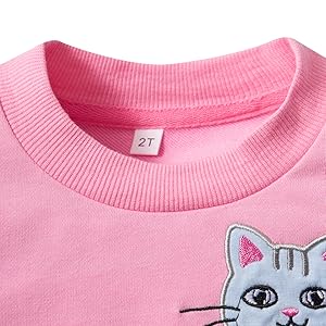 Girls Crewneck Sweatshirts