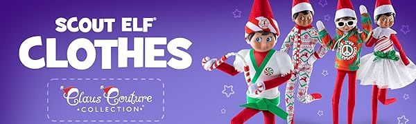Scout Elf Claus Couture Outfits Clothes