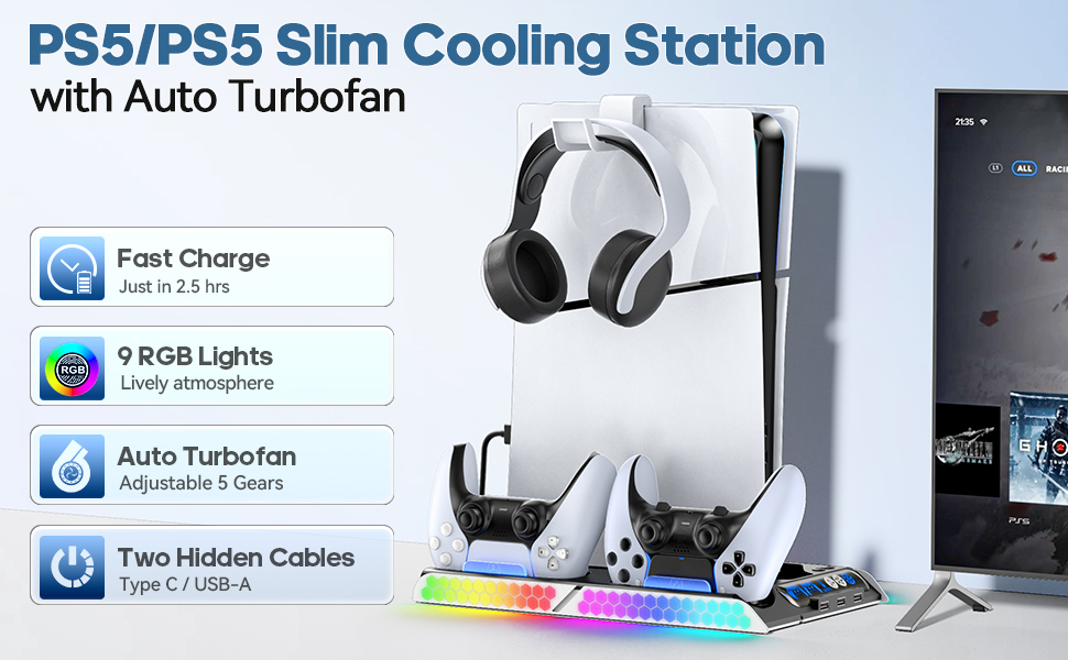 ps5 slim disc accessories