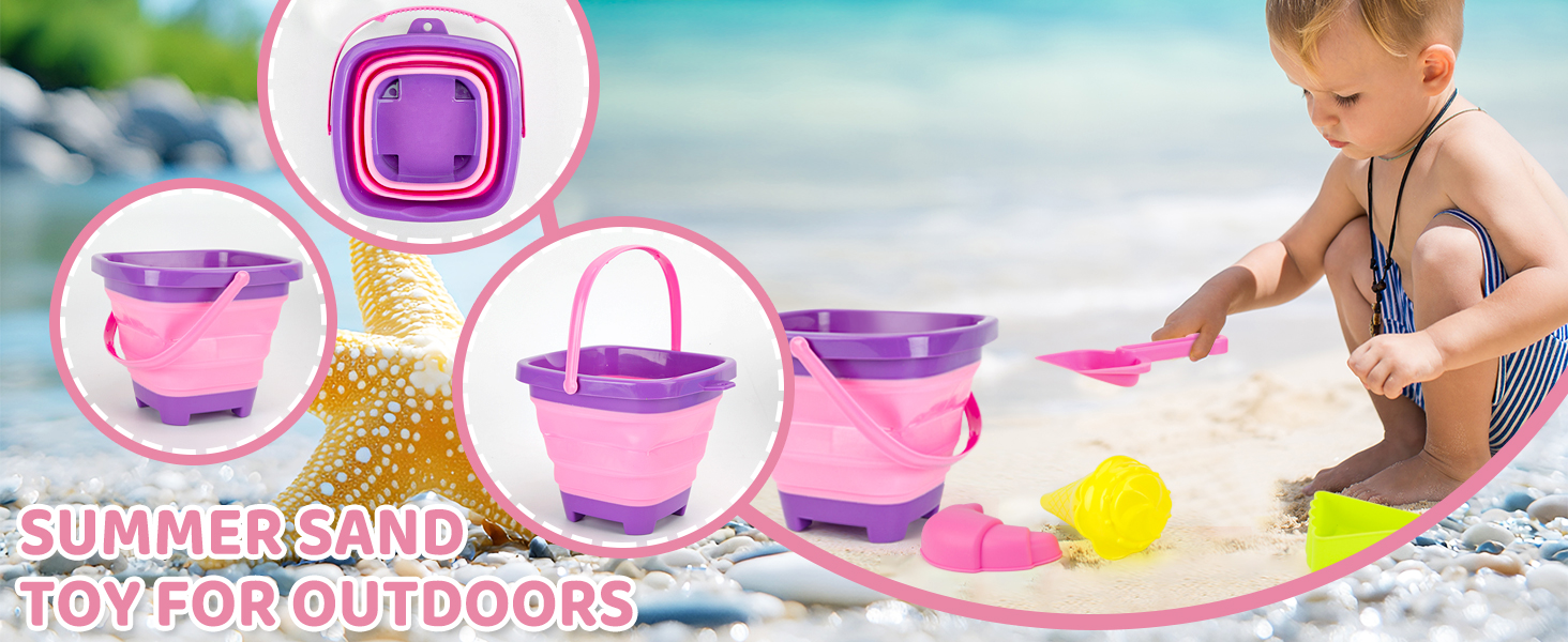 Collapsible Beach Toys Set