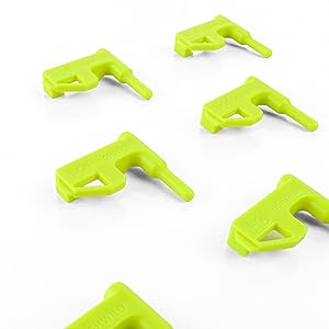  Highwild 10 Pack Chamber Safety Flag for Most Common Calibers  with Green Key Chain Tags, Includes Built-in Flathead Tool and Slide-on  Picatinny Rail Adapter : Sports & Outdoors