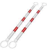 RoadHero 2 Pack 4 FT to 6.9 FT Retractable Cone Bar, Expandable Traffic Cone Bars for Parking Lot...