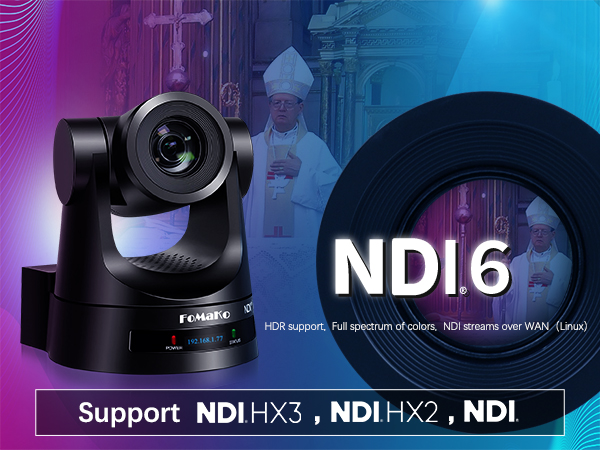 Amazon.com : FoMaKo NDI PTZ Camera (NDI 6 & NDI HX3