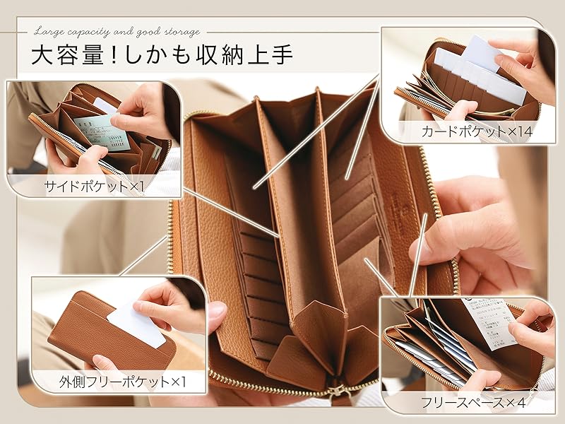 ブルベジ Amazon.co.jp: [BLUE SINCERE] ブルーシンシア 財布 メンズ 長