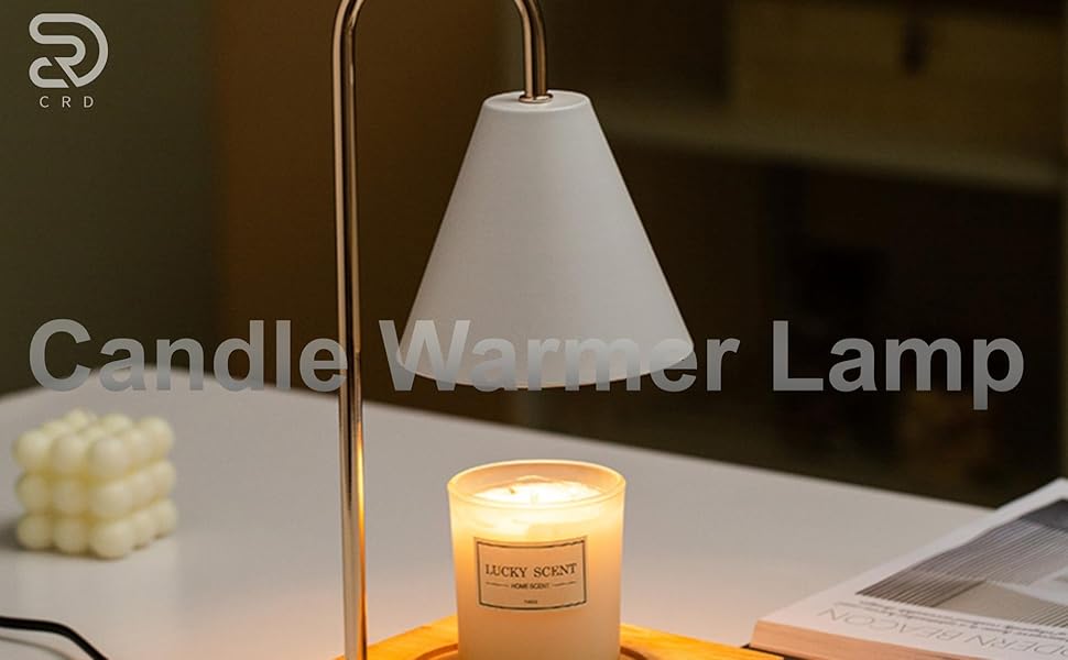 CRD Candle Warmer Lamps, Dimmable Candle Lamp, Top Down