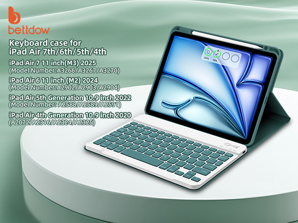 قاب آیپد ایر 11 اینچی اپل مدل M2 به همراه کیبورد