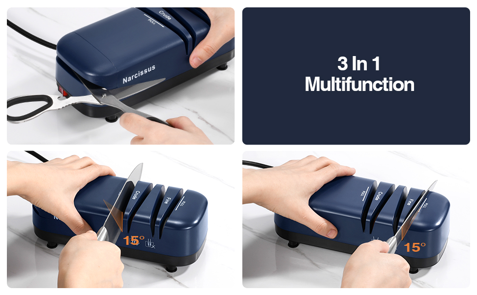 Narcissus Electric Knife Sharpener, Professional Knife