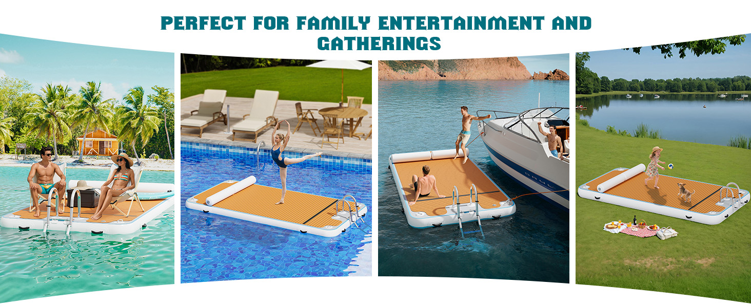 Inflatable Floating Dock