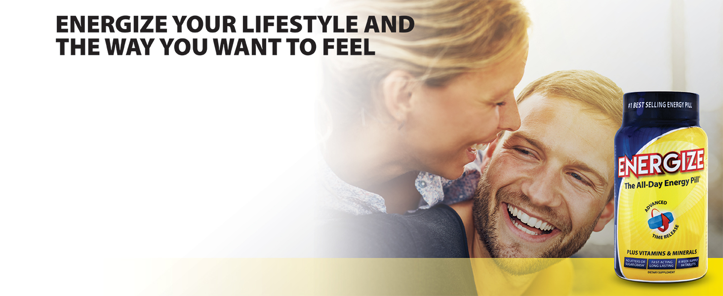 ENERGIZE All-Day Energy Pill for Your Lifestyle and the Way You Want to Feel