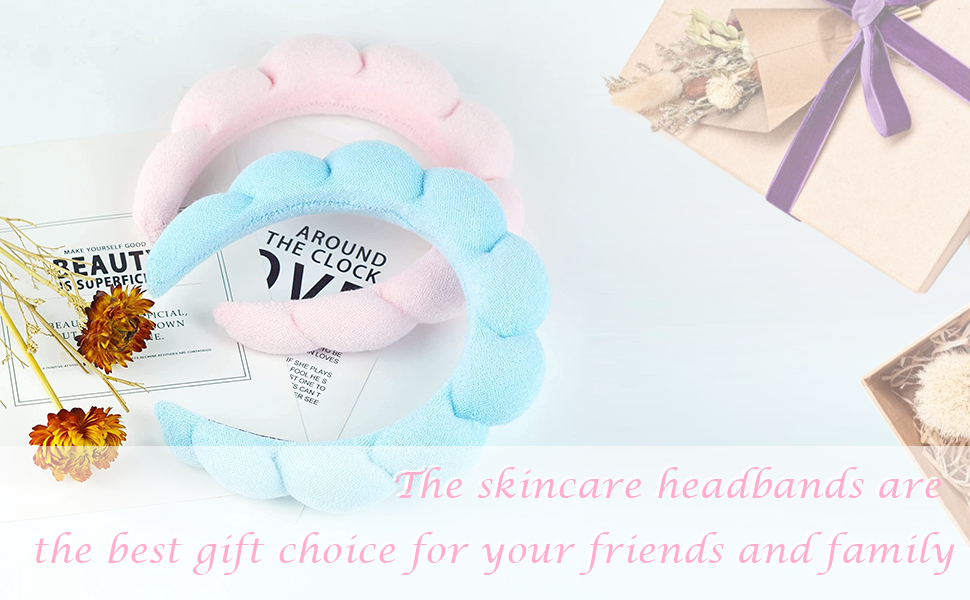 ANEIMIAH Face Wash Headband, Skincare Versed Headbands