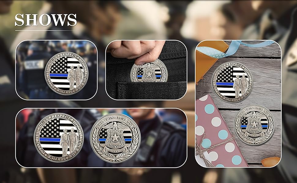 Saint Michael Police Prayer Coin Patron Saint of Police Officers