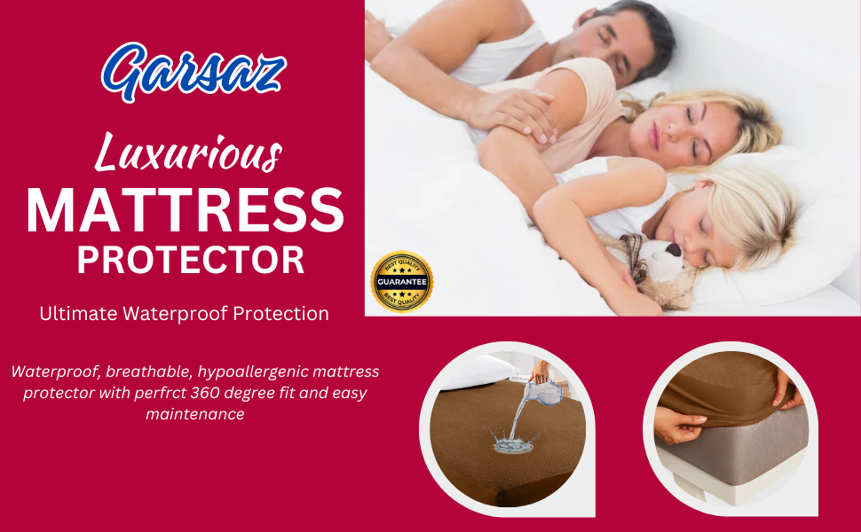 mattress protector waterproof bed cover baby bedsheet urine elastic fitted king size double