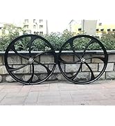 26 inch Mag Wheel Set Rims Front & Rear 100x120mm for Single Speed Freewheel, 26
