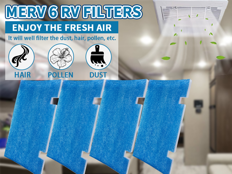 Tikfoam RV AC Filter, 14 X 7.5 RV Air Conditioner Filters