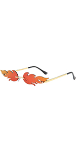 Feuer Sonnenbrille