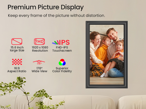 Premium High-Resolution Screen Display