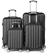 LEADZM Reisekoffer Set 3 Teilig + 4 Rollen + Zahlenschloss | Silbergrau für Business Reisen (Style 1)  
LEADZM ABS Reise F6baf43a 8b8b 4154 913b A7a066d1250a. AC SR166,182